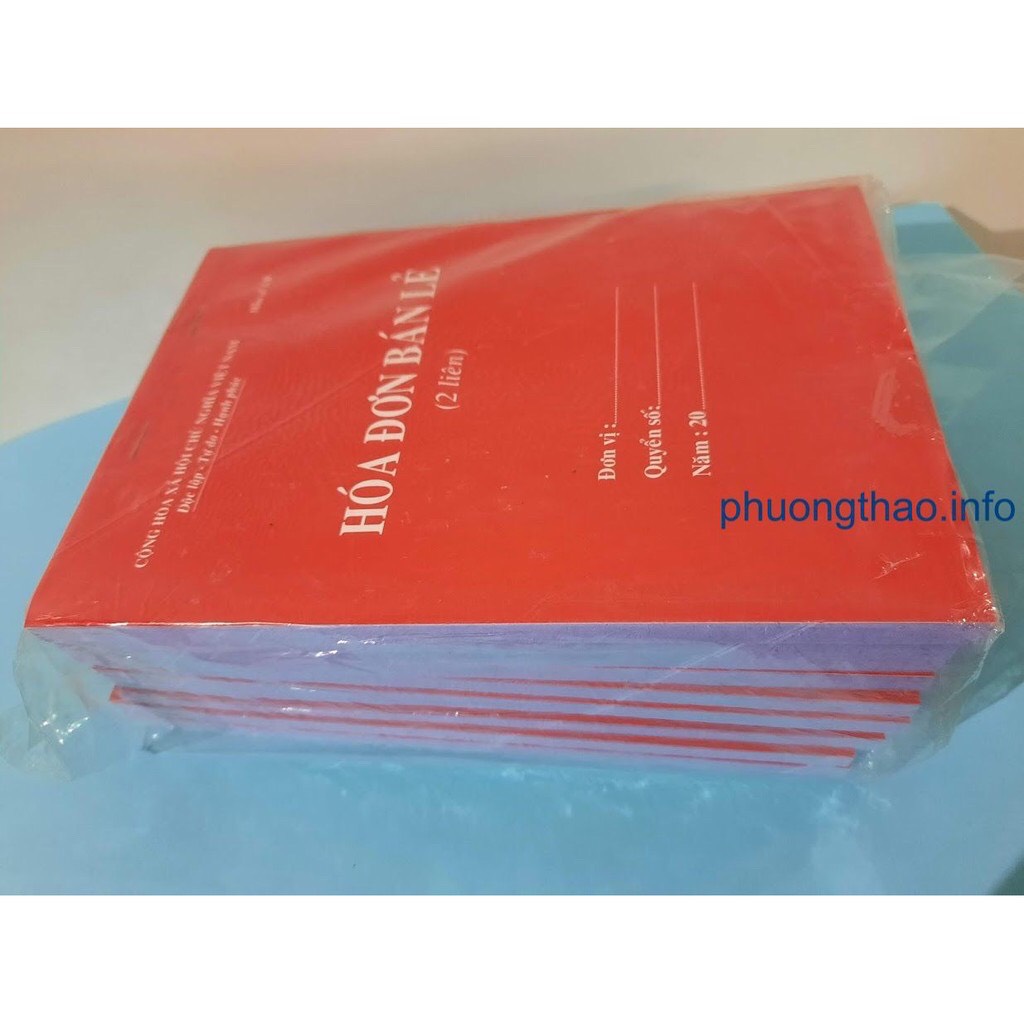 [ Giá Sỉ ] Hoá đơn bán lẻ: 1 Liên, 2 Liên, 3 Liên ( A5/A4 )