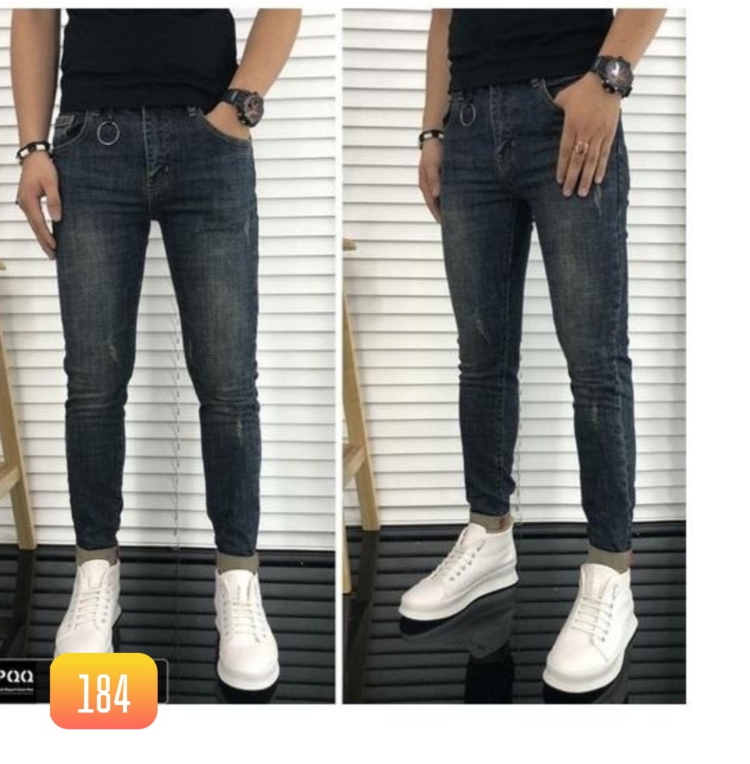 Quần jean nam co giãn body 184 siêu đẹp CÓ SIZE ĐẠI 384 1R-10