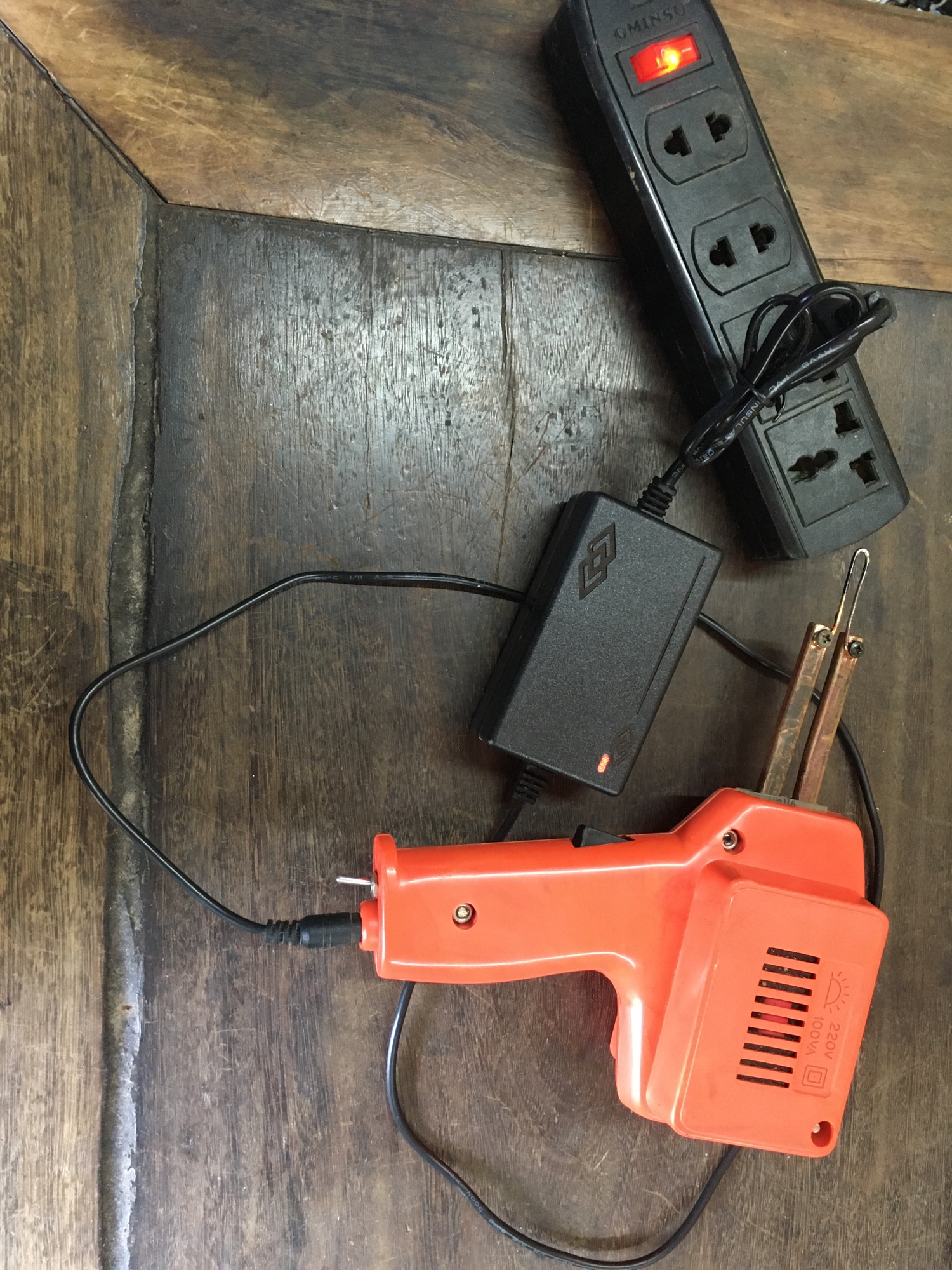 Mỏ hàn xung, hàn thiếc chạy 12v