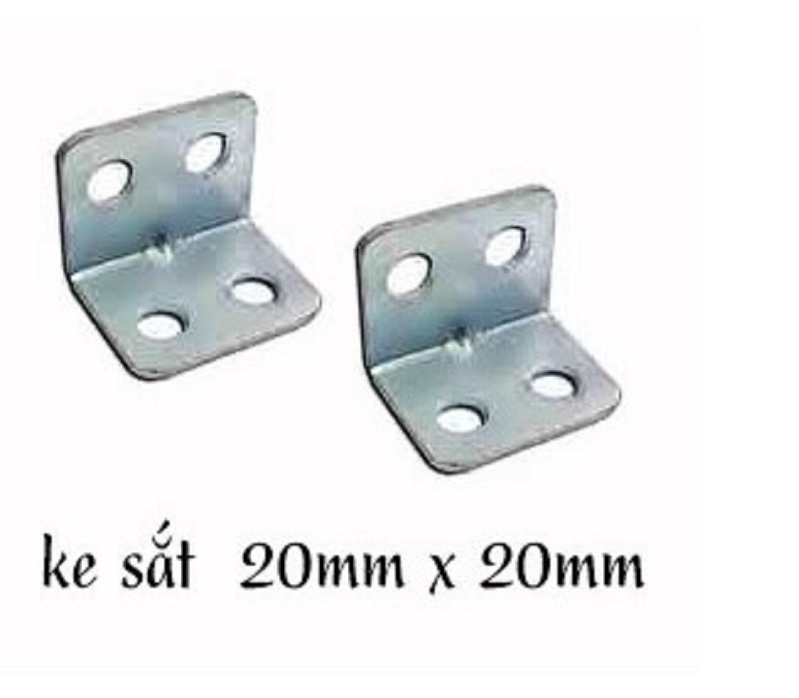 100 cái Pas ke góc sắt 20mm  x 20mm