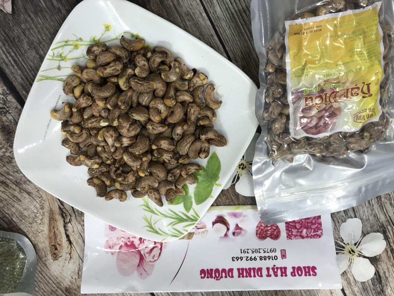 500g hạt điều rang không muối loại A