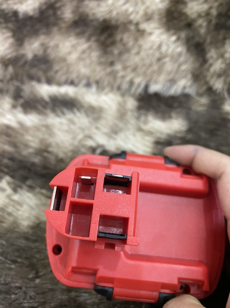 Vỏ pin Bosch 14.4v , vỏ lắp được 8 cell Lion.