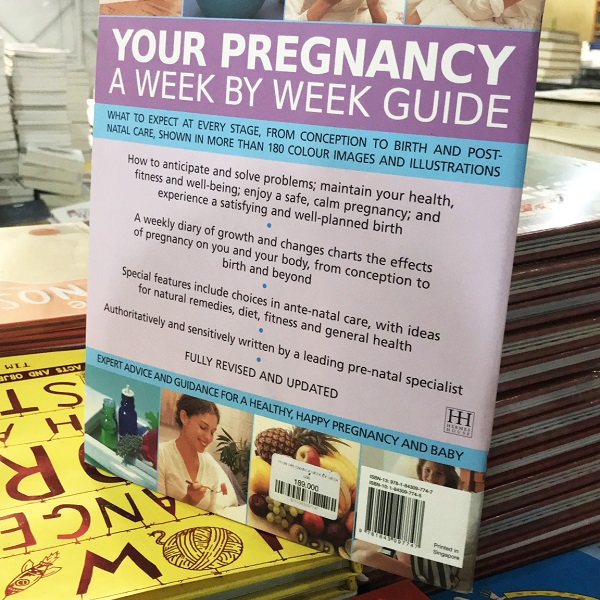 Sách - Your Pregnancy Week by Week Guide Book