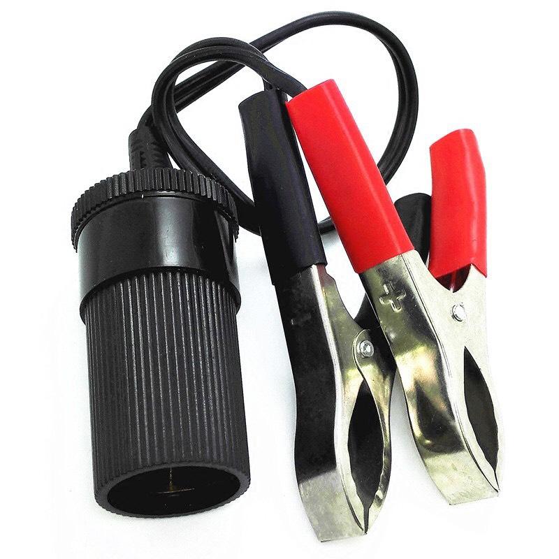 Đầu Nối Bình ÁC Quy Cho Máy Bơm Xe 12v