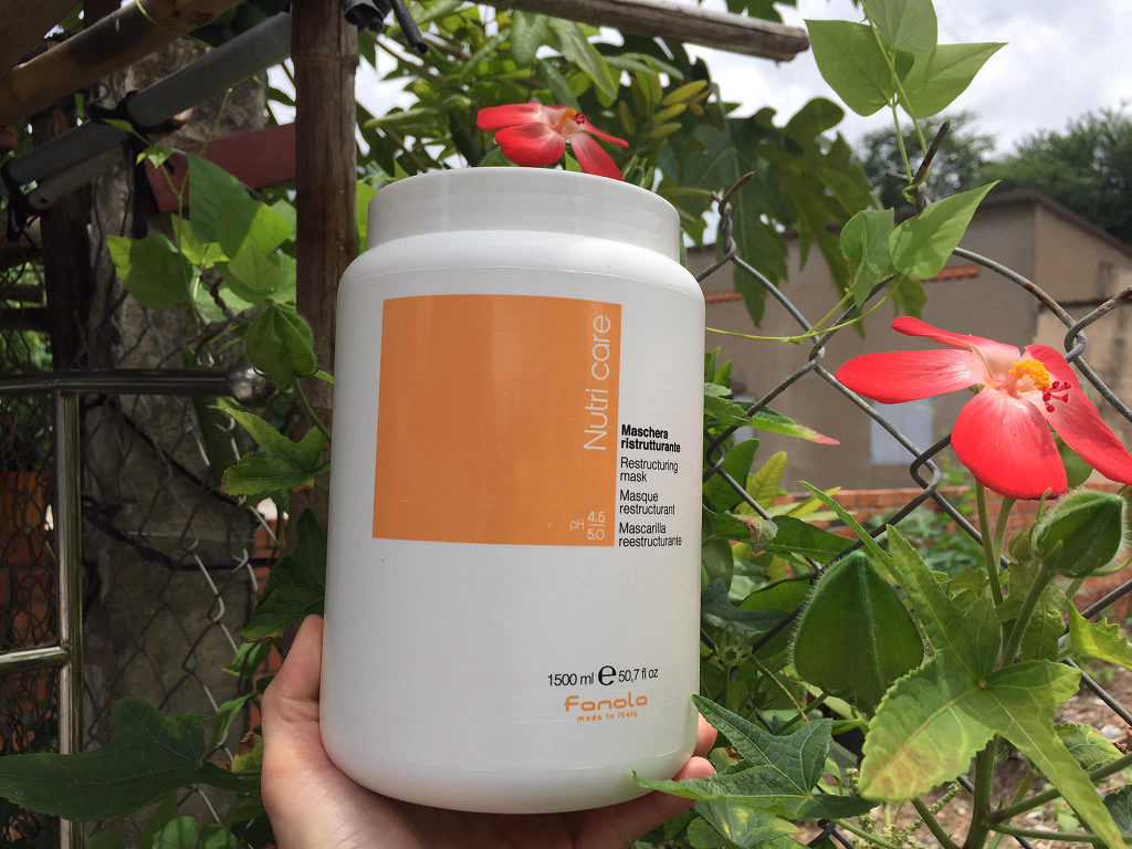 Hấp dầu Ý Fanola phục hồi tóc hư tổn nặng 1500 ml - hàng chuẩn công ty nhập khẩu