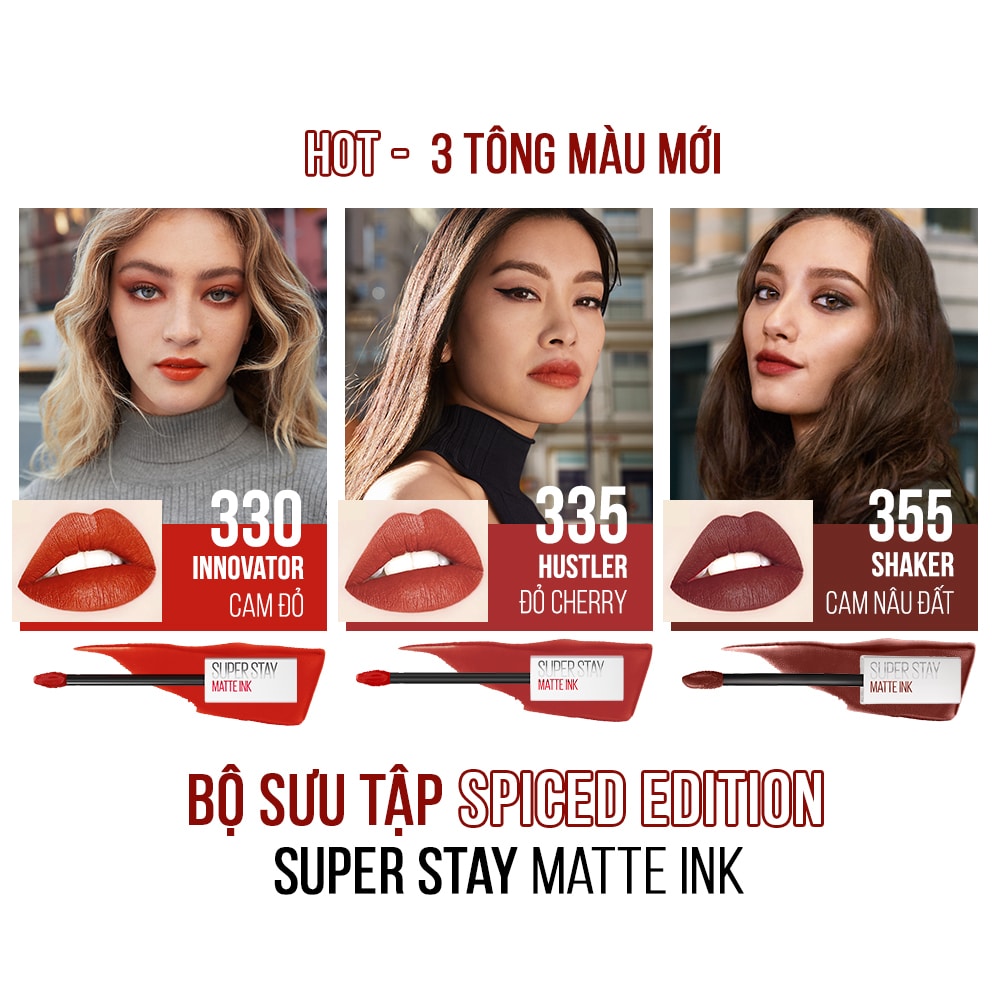 Son Kem Lì Maybelline Superstay Matte Ink 5ml