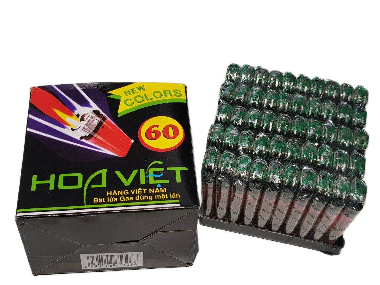 Bật quẹt lửa Hoa Việt ( hộp 50 cái)