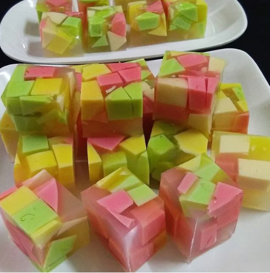 [HCM]Bột rau câu giòn Agar Singapore - Bột thạch rau câu trà sữa - 1 HỘP 12 Gói