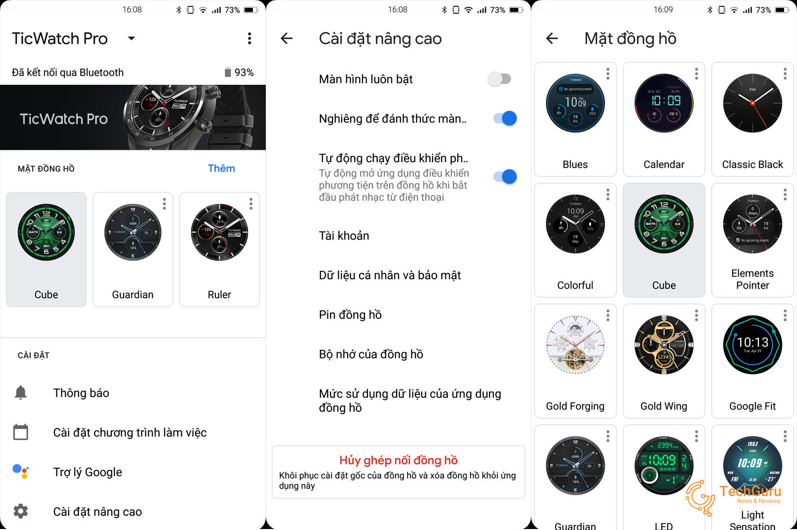Đồng hồ Ticwatch Pro 3 Ultra 4G/LTE-Ticwatch Pro 3 LTE
