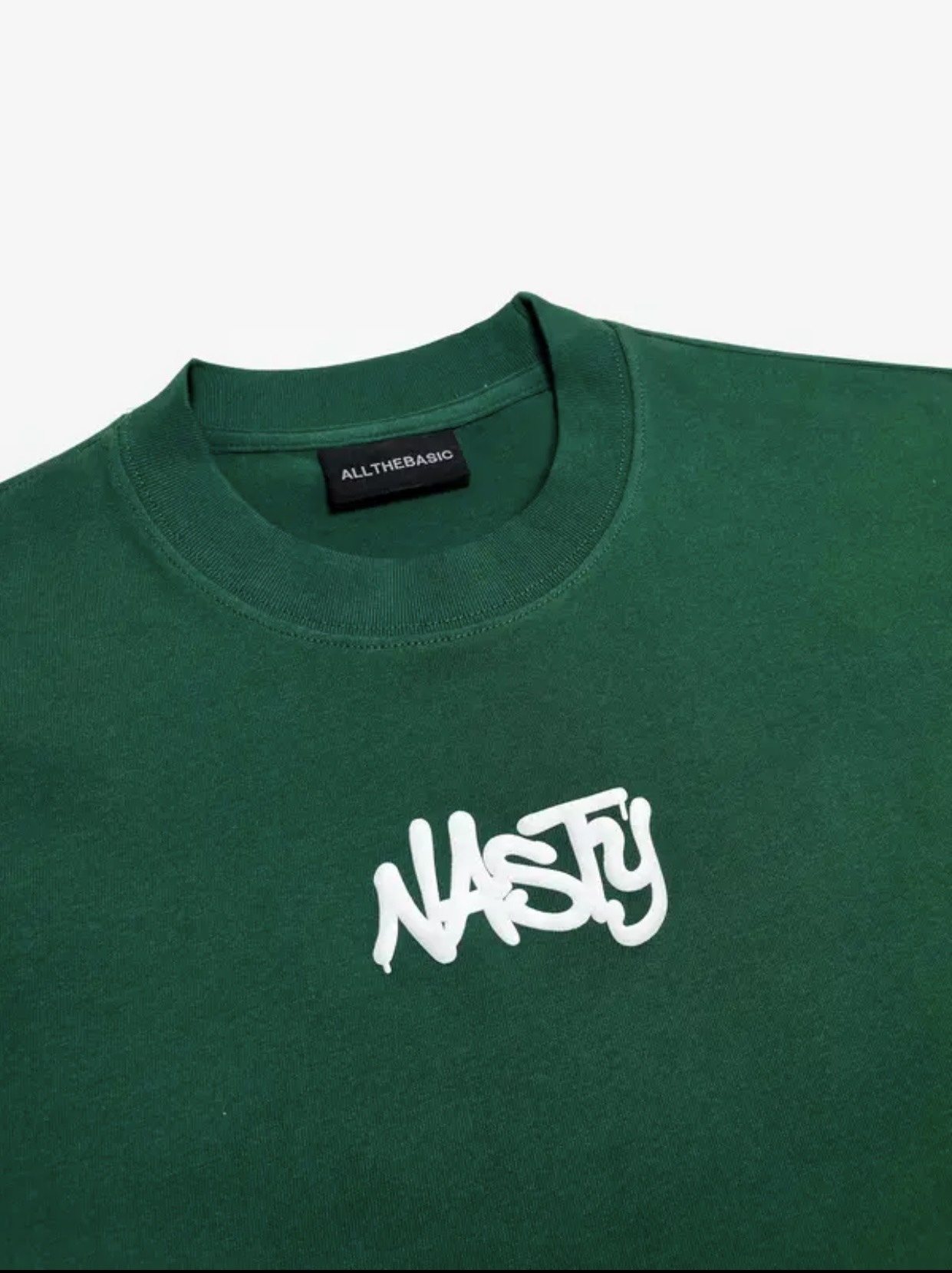 ÁO THUN NASTY XANH GHI CỰC CHẤT