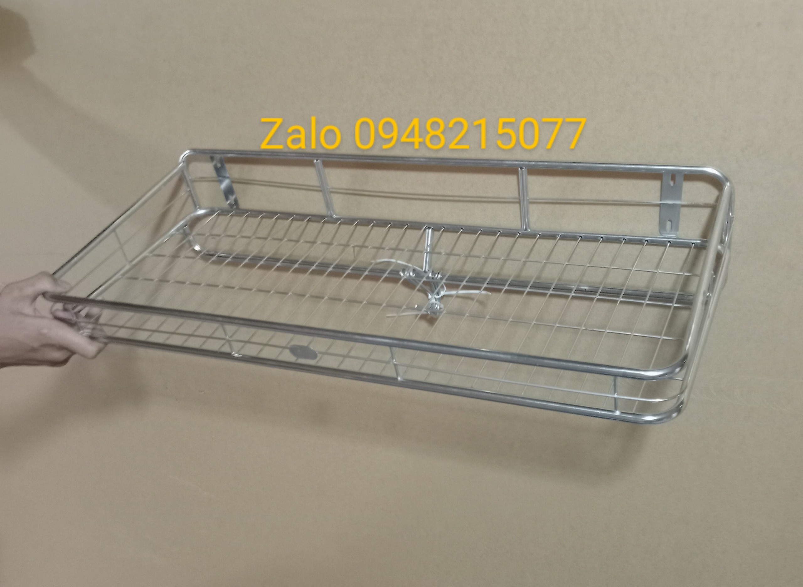 kệ treo 1 tầng inox, giá treo inox đựng chén đĩa nhà bếp ( ĐỦ SIZE)