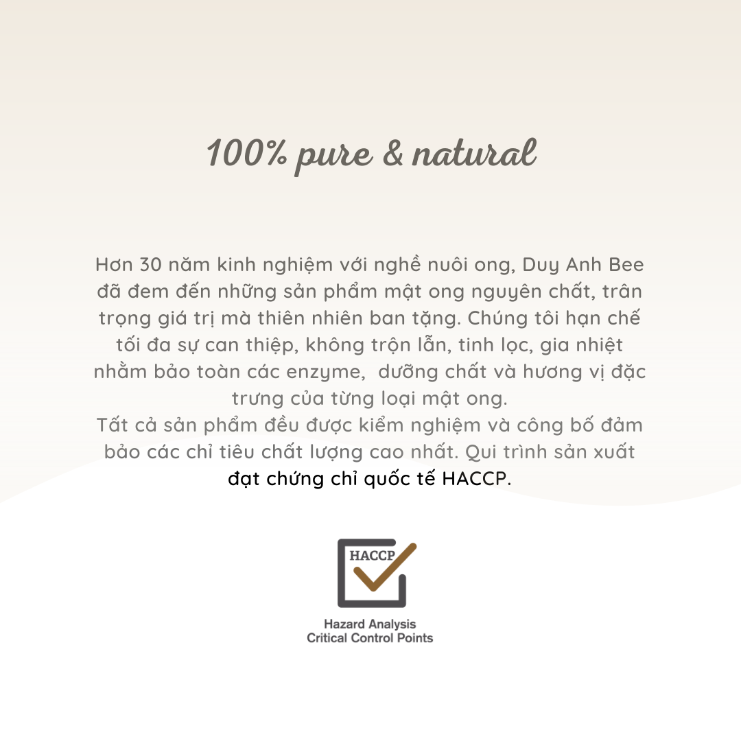 Mật Ong Hoa Nhãn Miele 260g
