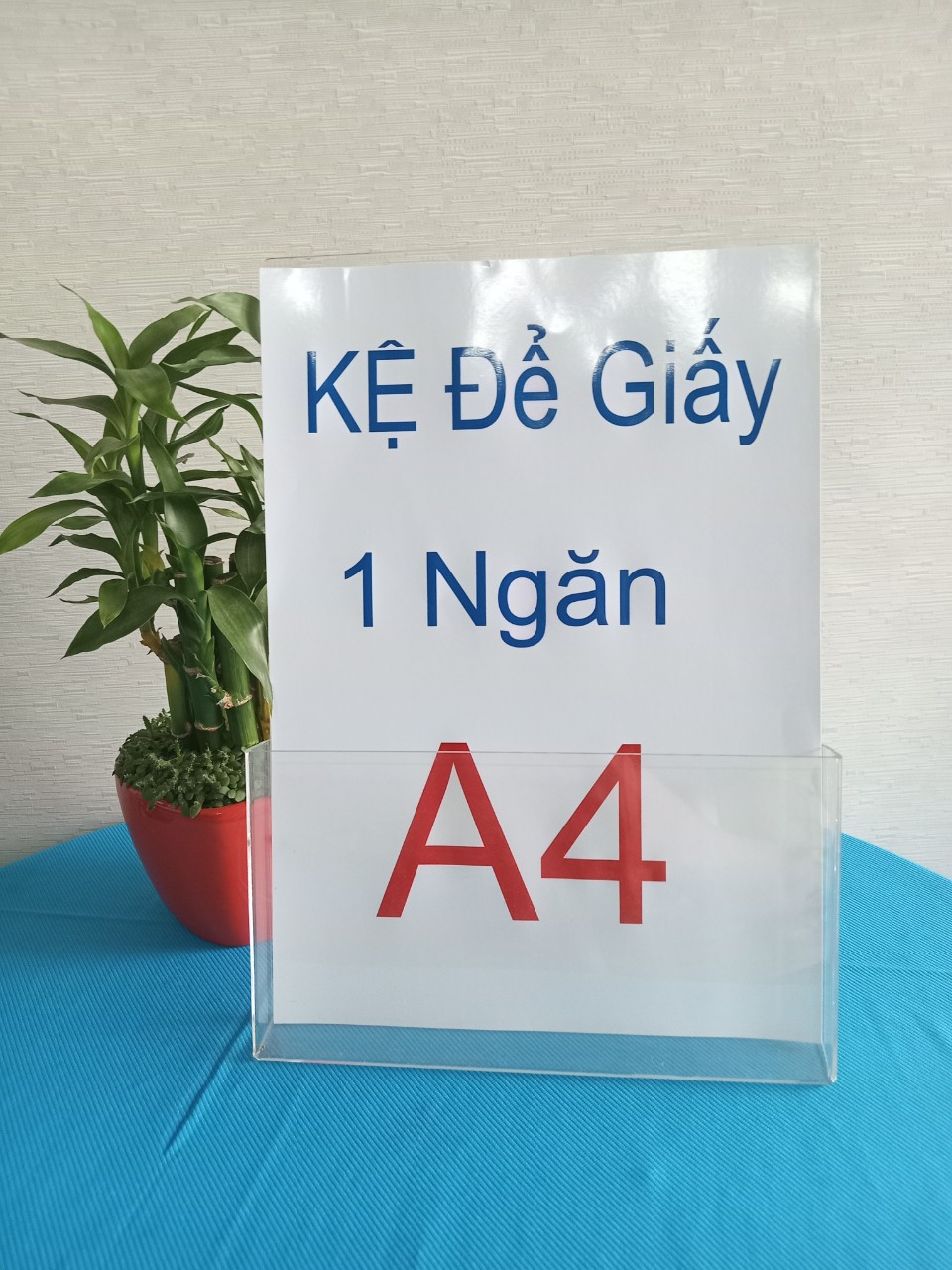 Kệ để nhiều giấy, 1 ngăn khổ A4 - A5 - 1/3 A4