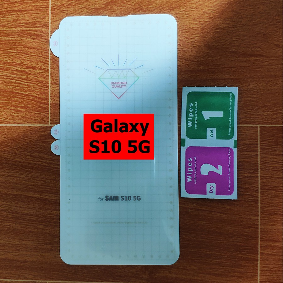 Miếng dán PPF full màn hình Samsung Galaxy S10 5G mặt trước