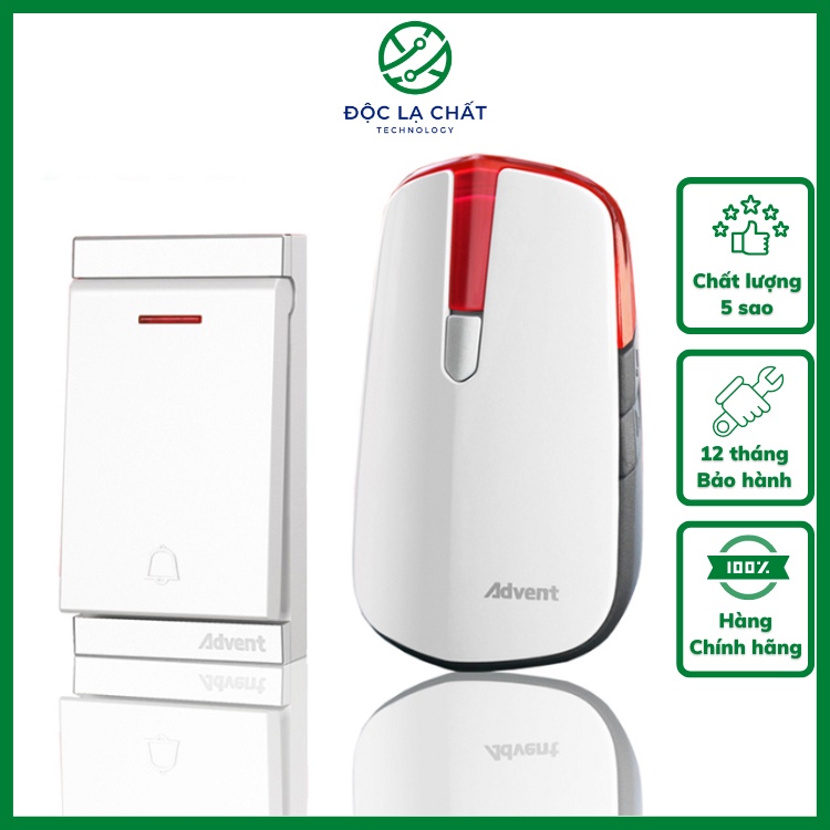 Chuông cửa không dây FA-681P gồm 4 mức âm lượng và 36 kiểu nhạc chuông khác nhau