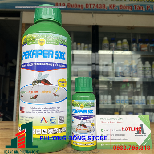Thuốc diệt muỗi đến từ Mỹ Pekaper 50EC-100ml