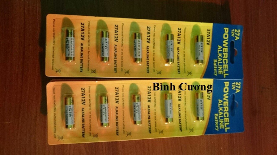 Combo hộp 50 viên pin Alkaline 12V27A