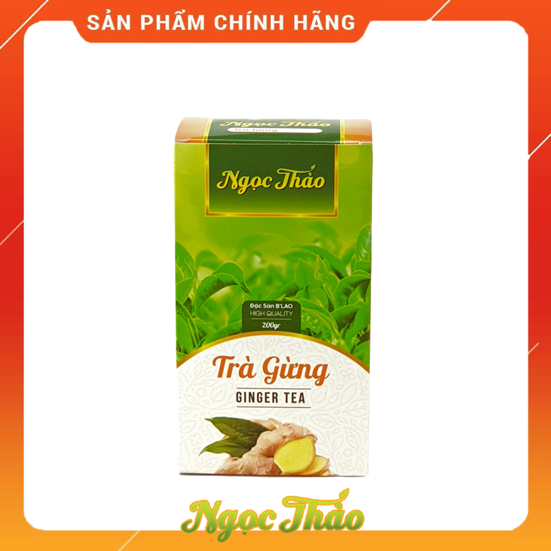 Hộp Trà Gừng 200 gr - Ngọc Thảo
