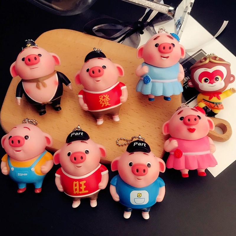 MÓC KHÓA CON HEO SIÊU DỄ THƯƠNG