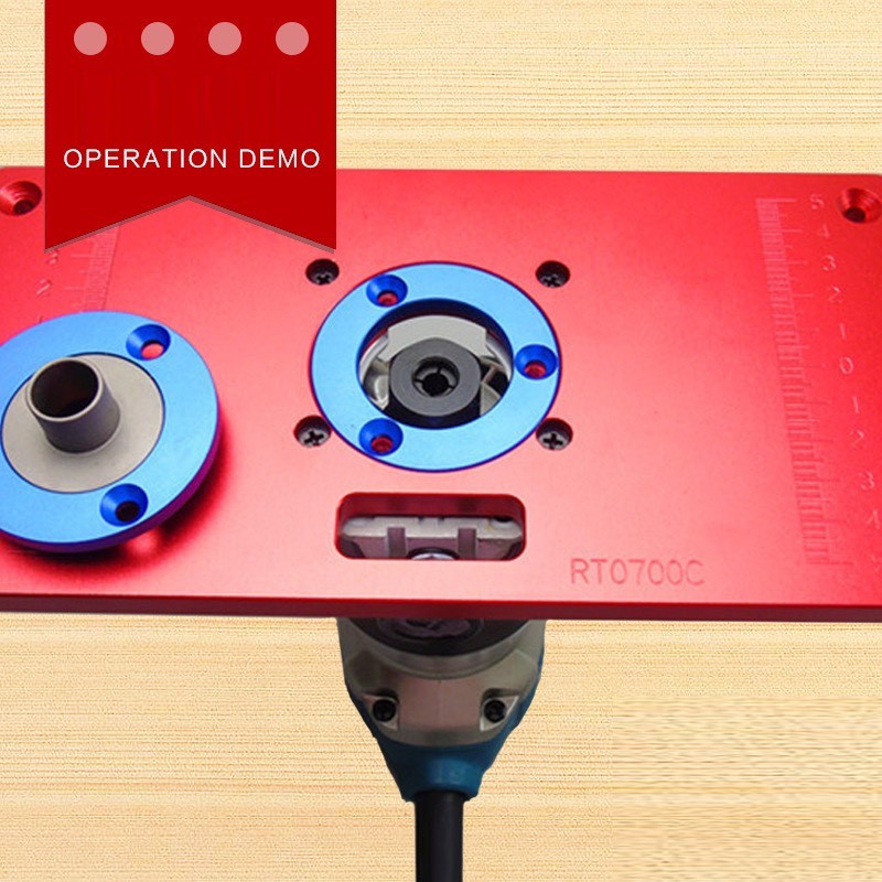 Mặt bàn máy phay đỏ cốt 12.7mm