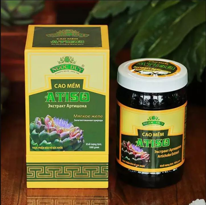 Cao mềm Atiso Ngọc Duy Đà Lạt - hủ 0,5kg Tâm Bình Foods