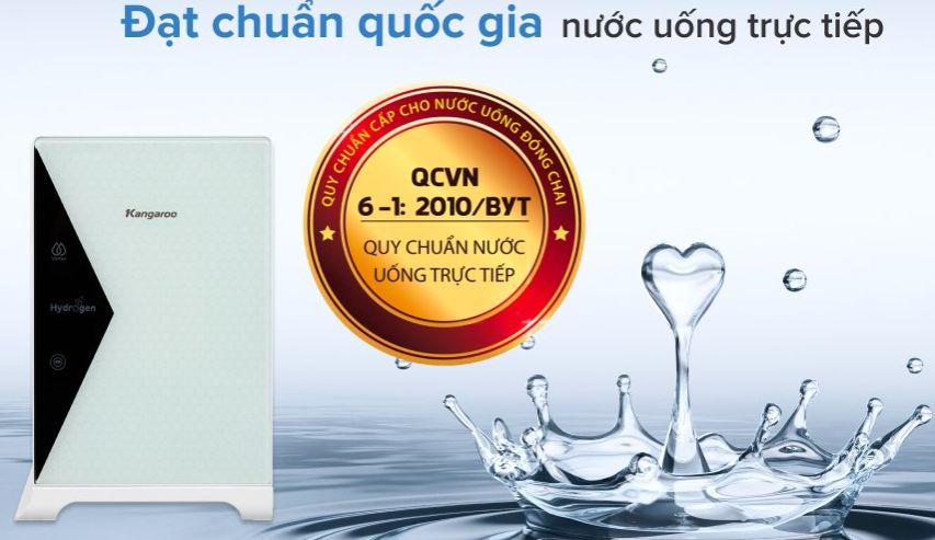 Máy lọc nước RO Hydrogen Kangaroo KG100HU 5 lõi chính hãng 100% Máy lọc nước RO HydrogenĐể bànLắp âm Số lõi lọc:  5 lõiRO 75 GPD sản xuất Hàn Quốc
