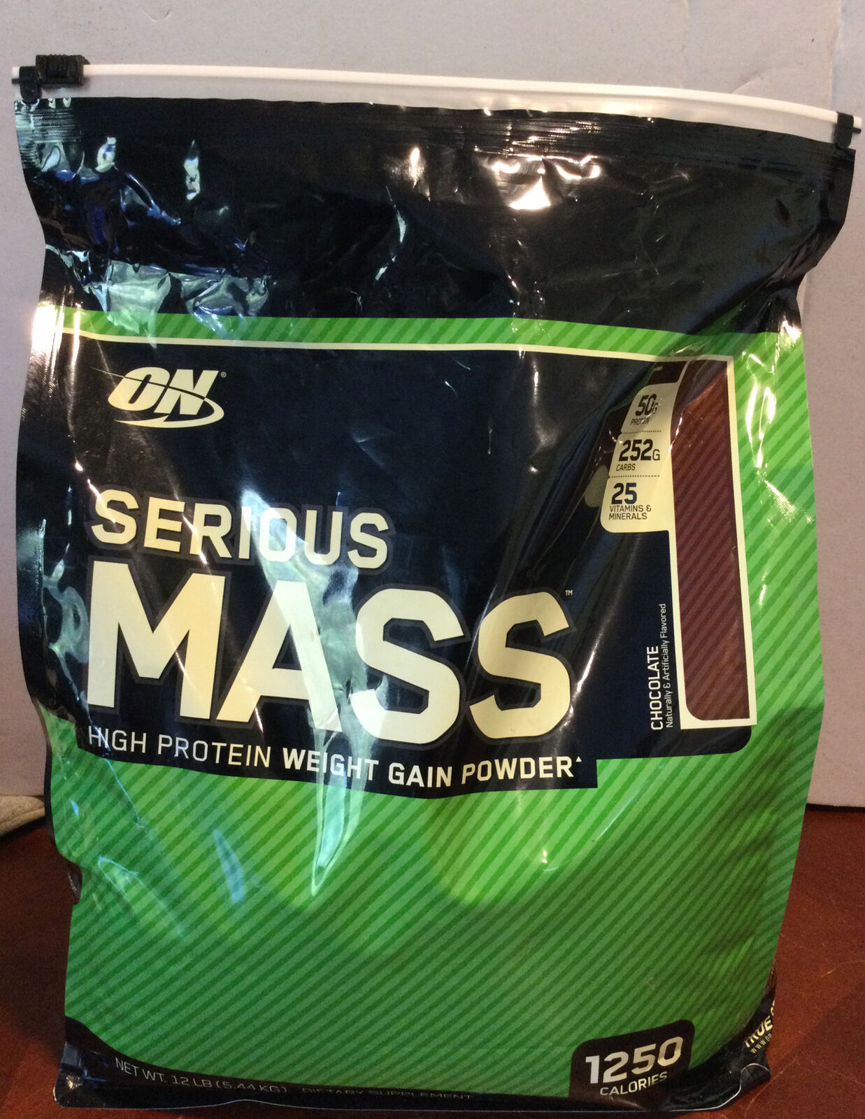 [ CHÍNH HÃNG] Sữa tăng cân Serious Mass 12lbs (Optimum Nutrion) (16 lần dùng)