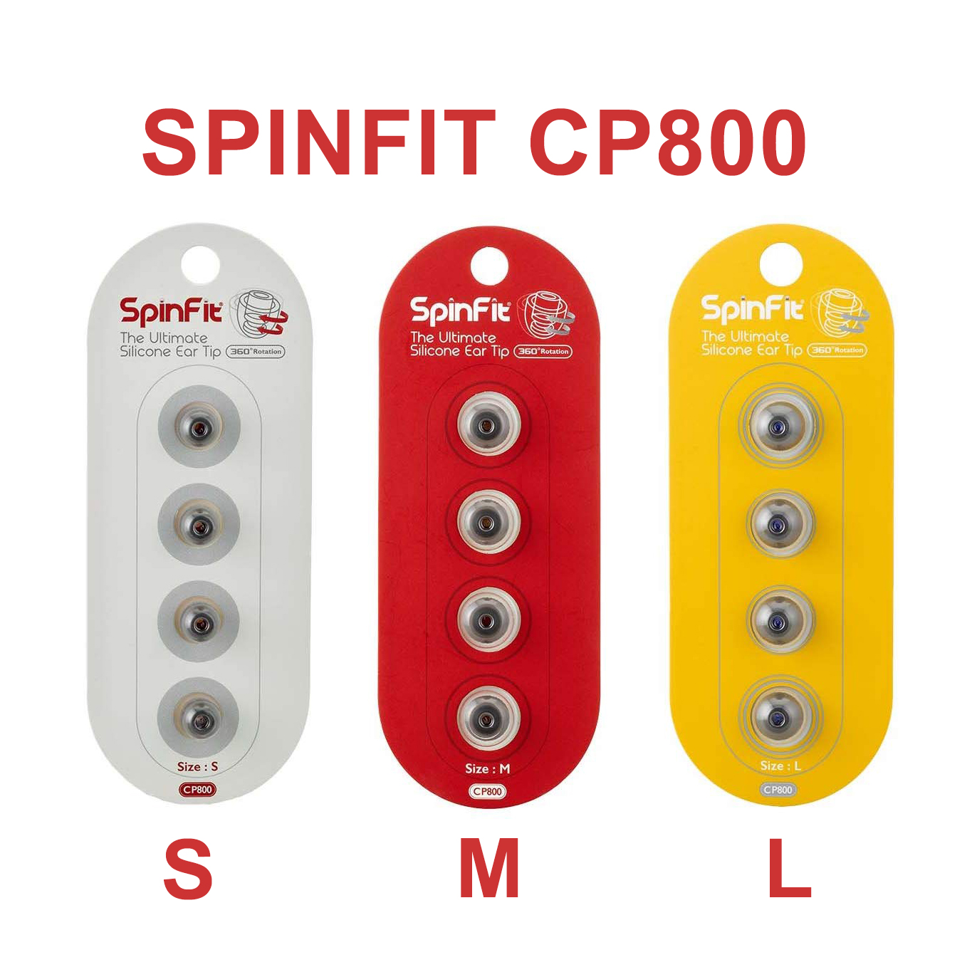 [NC] Eartip SPINFIT CP800 | Eartips Chính Hãng | Núm Tai Nghe