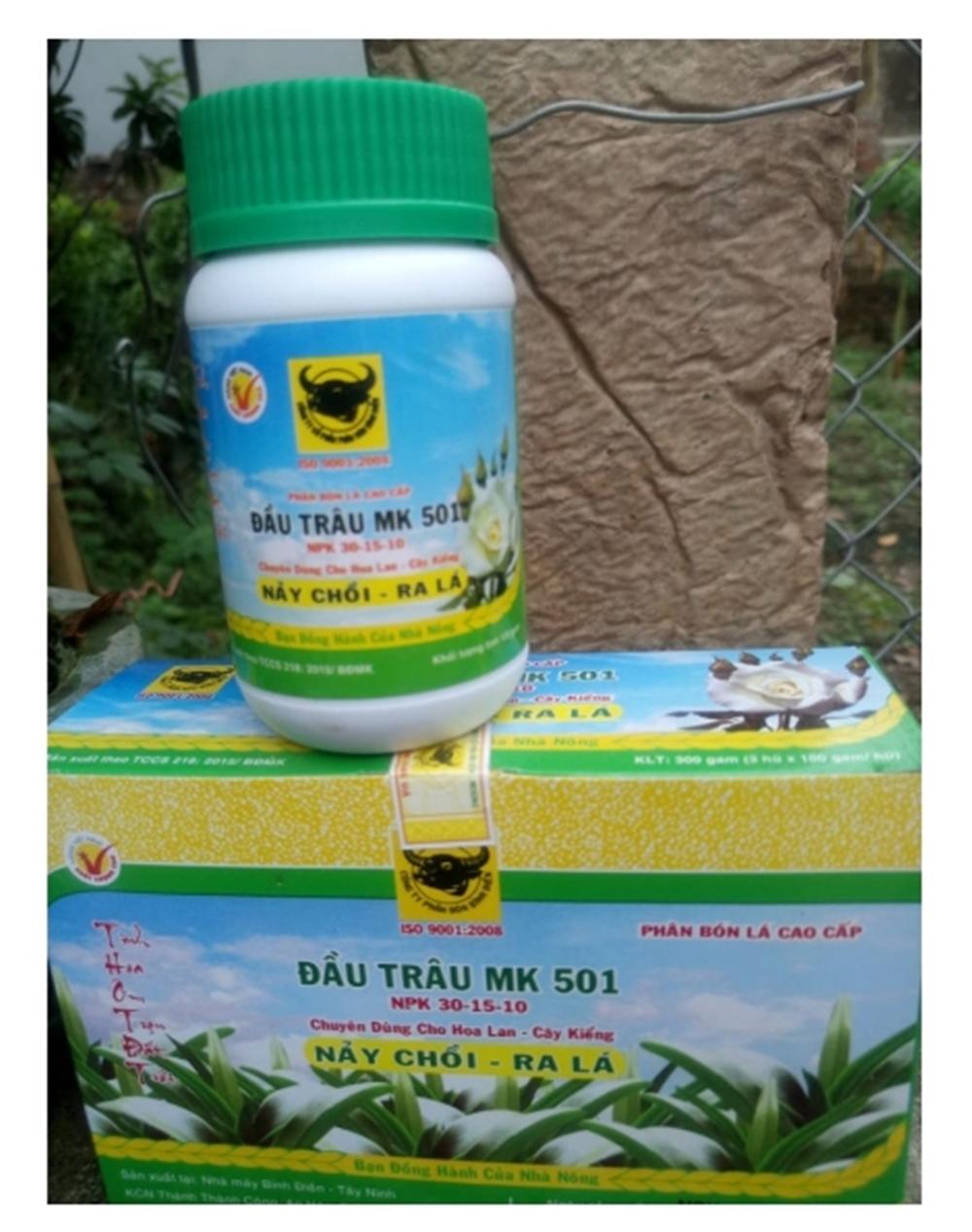PHÂN BÓN ĐẦU TRÂU MK 501 (KÍCH NẢY CHỒI, RA LÁ)