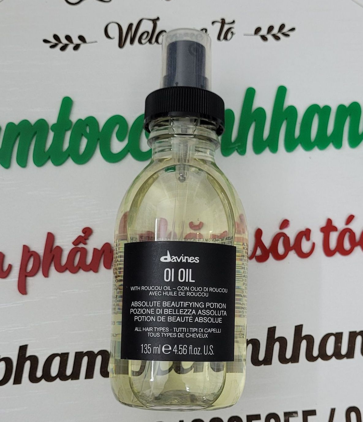DẦU DƯỠNG TÓC HOÀN MỸ DAVINES OI ABSOLUTE 50ml -  135ML