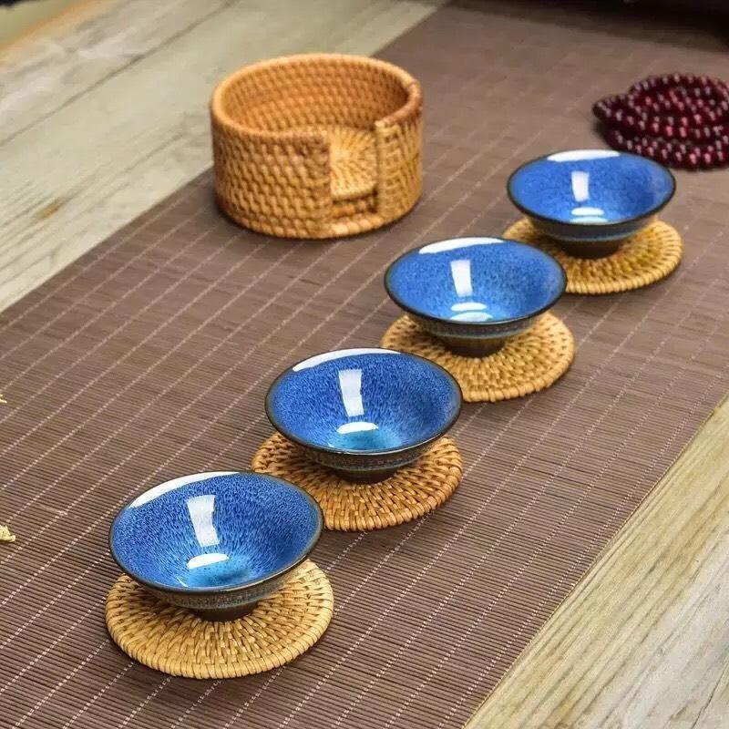 BỘ 6 TẤM LÓT CHÉN LY