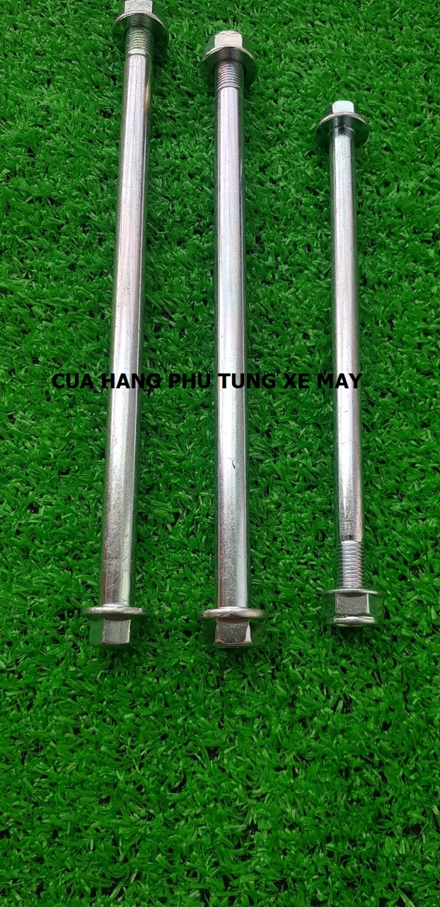 BỘ 3 CỐT XE SIRIUS - JUPITER ( CỐT GẤP + CỐT ĐÙM TRƯỚC + CỐT ĐÙM SAU )  - phụ tùng nhông xích