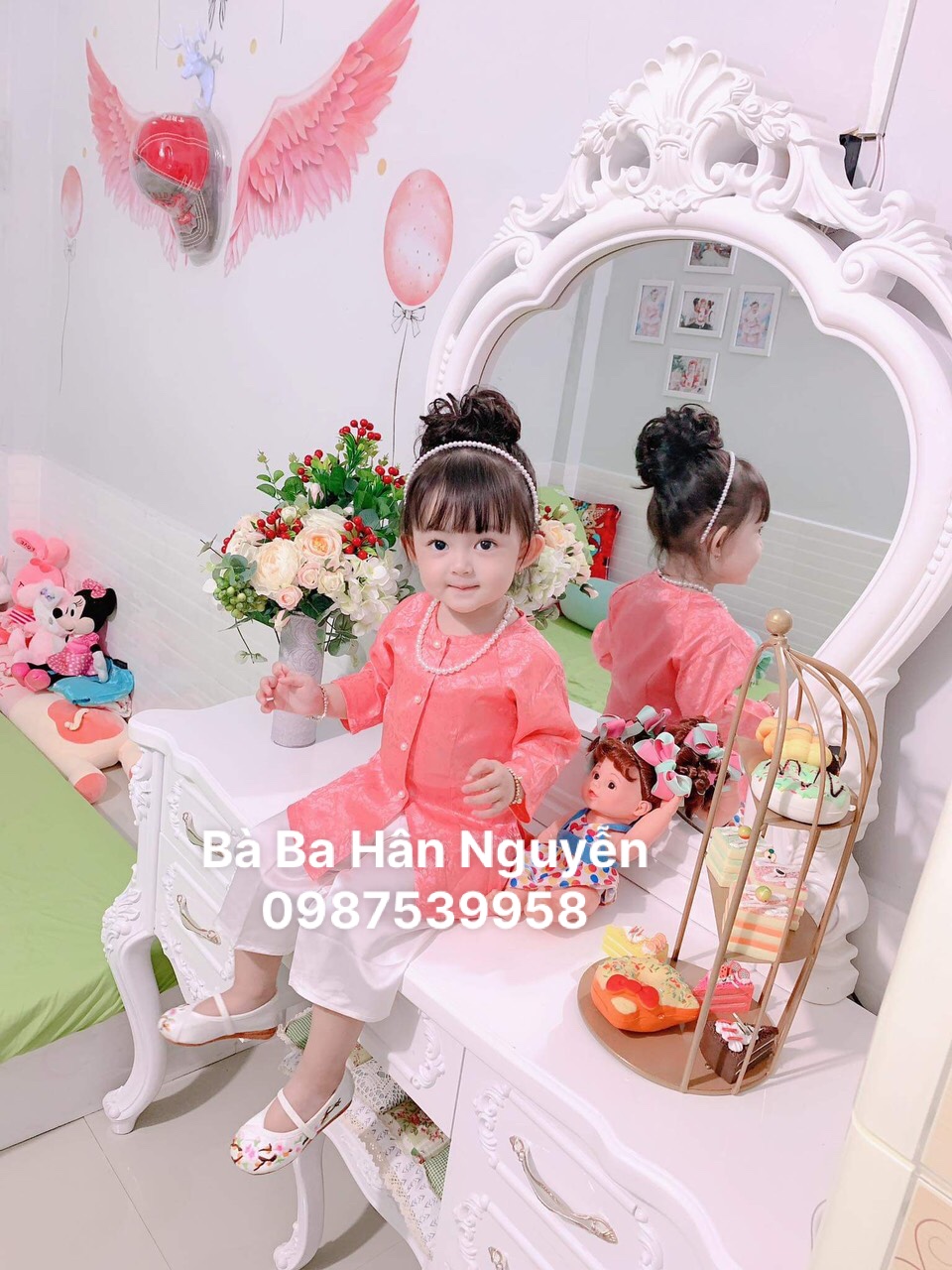 SÉT BÀ BA CHO BÉ YÊU (GẤM)