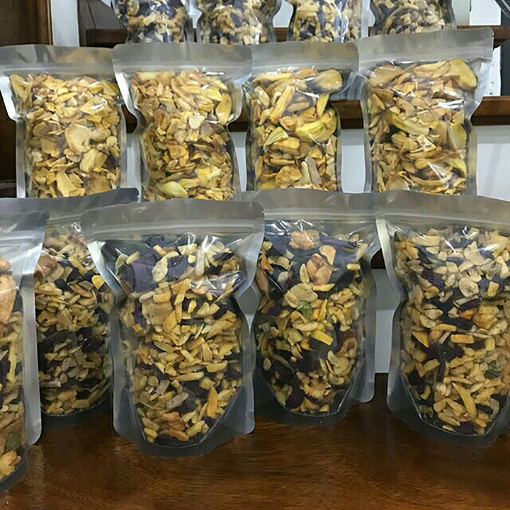 100g hoa quả sấy vụn