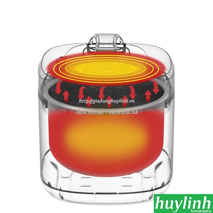 [HCM]Nồi cơm điện Tefal RK364A68 - 2 lít - 700W