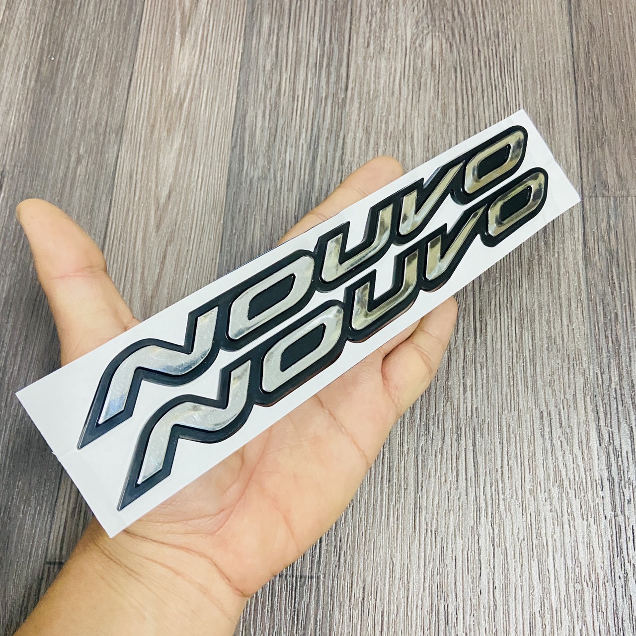 [HCM]TEM CHỮ NOUVO NỔI DÁN XE MỘT THỜI ĐÃ XA