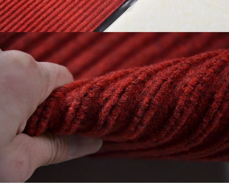 Thảm chùi chân nỉ 120x180cm đế cao su chống trơn. Thảm trải sàn.