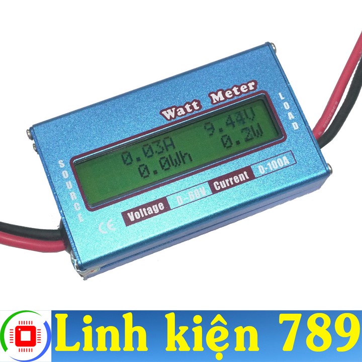 Đồng hồ đo Watt meter 100A - Linh Kiện 789