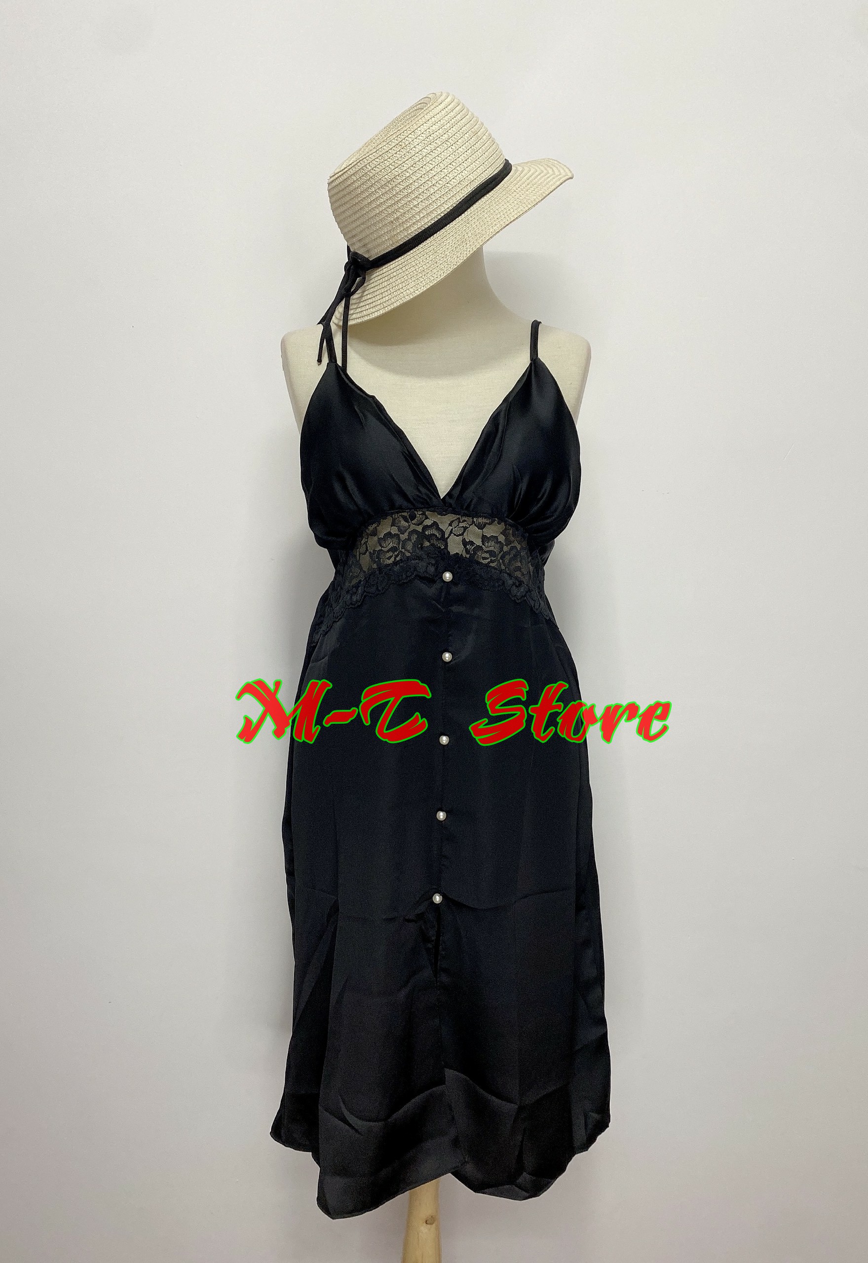 ĐẦM LỤA SATIN SIZE LỚN CÓ MÚT SIÊU XINH LUNG LINH