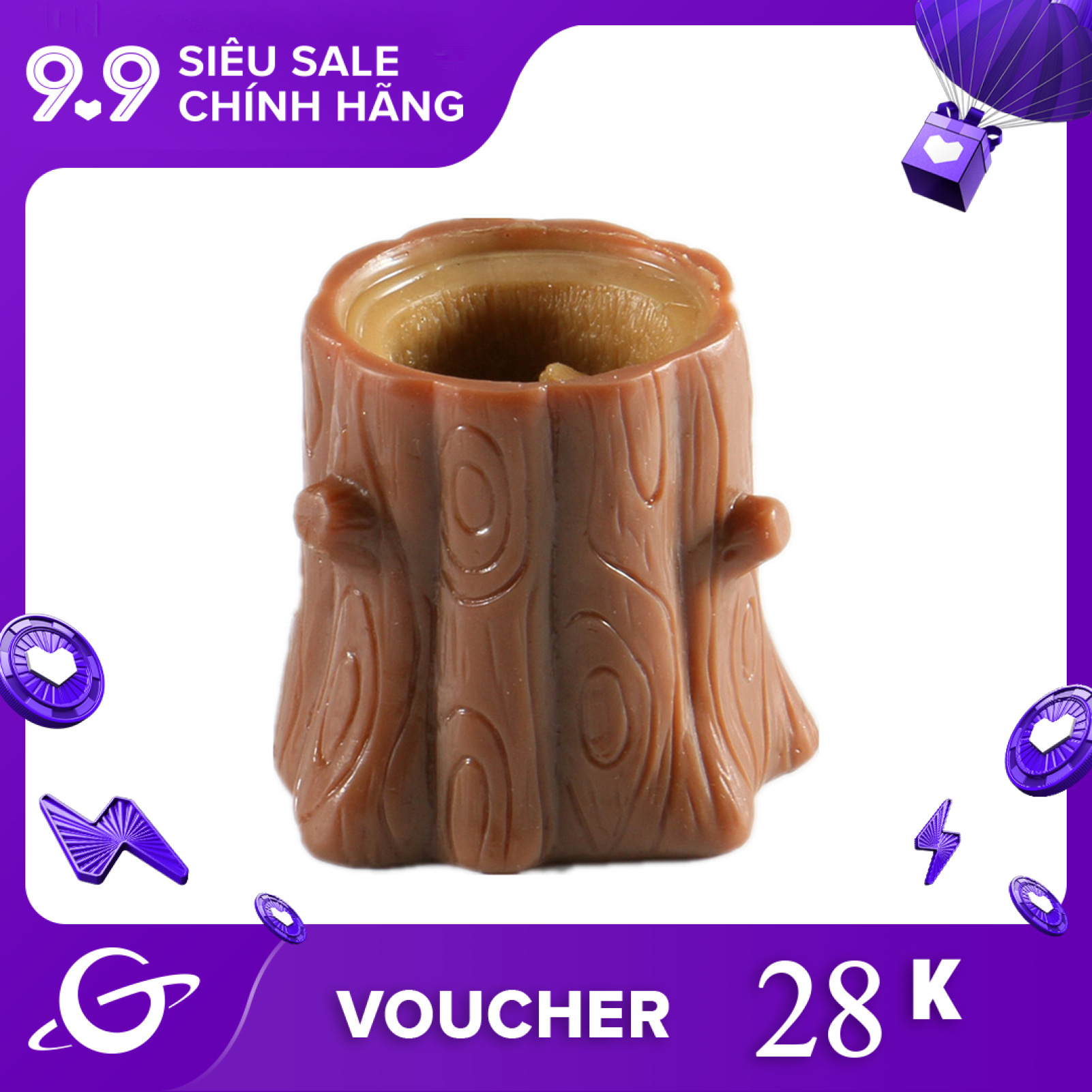 Dece Flor Squeeze Toy Telescopic Squirrel Arise Design Silicone Stress Relief Decompression Toy for Prank