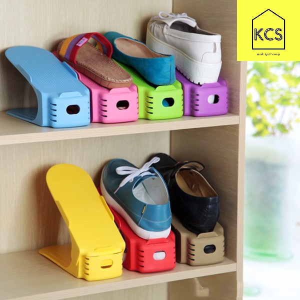Kệ để giày dép mini tiết kiệm diện tích - giá để 1 đôi giày