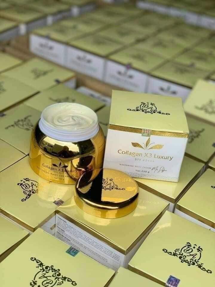 ( hàng chuẩn ) kem body x3 collagen Đông anh