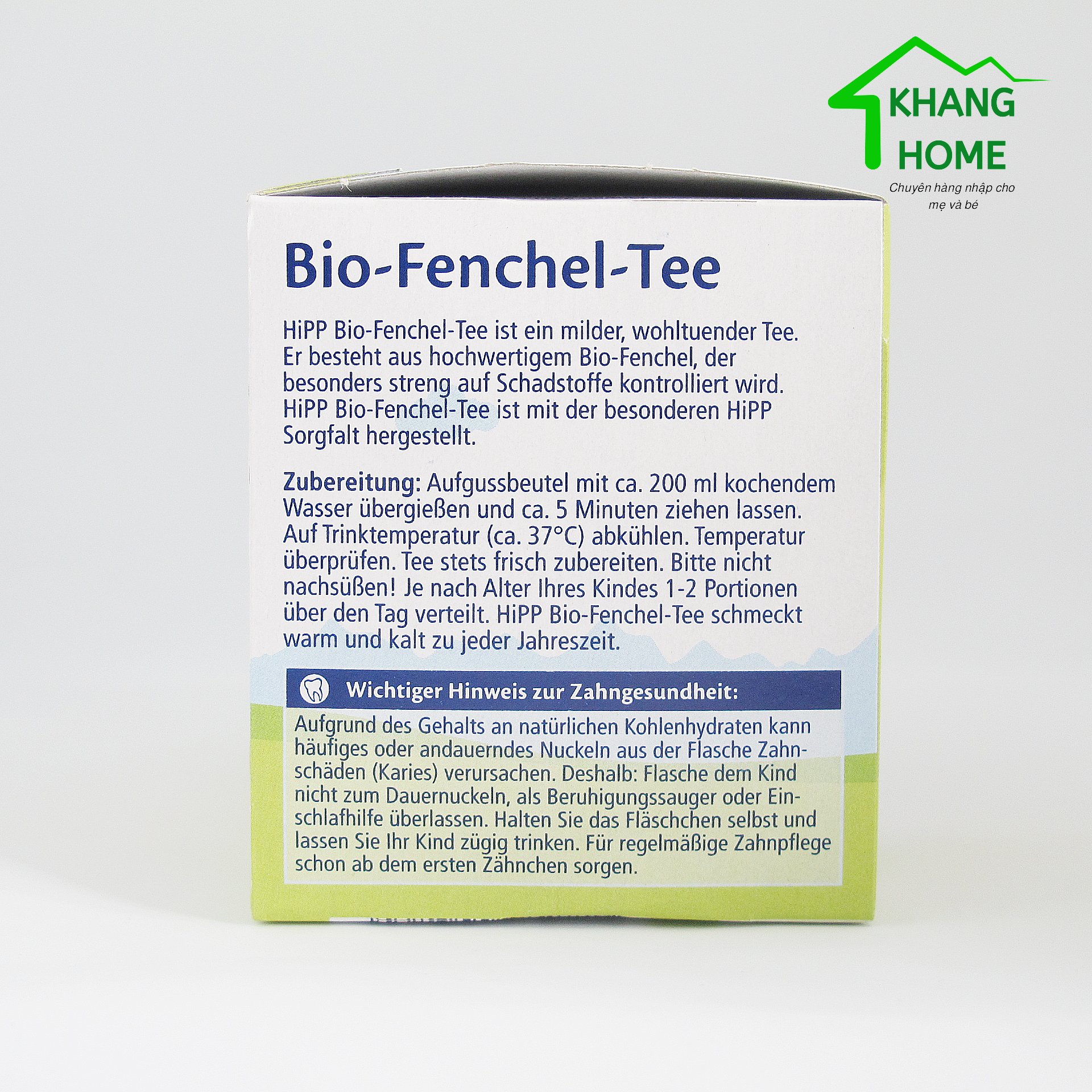 TRÀ HIPP CHO BÉ TỪ 6 THÁNG TUỔI-VỊ HOA QUẢ