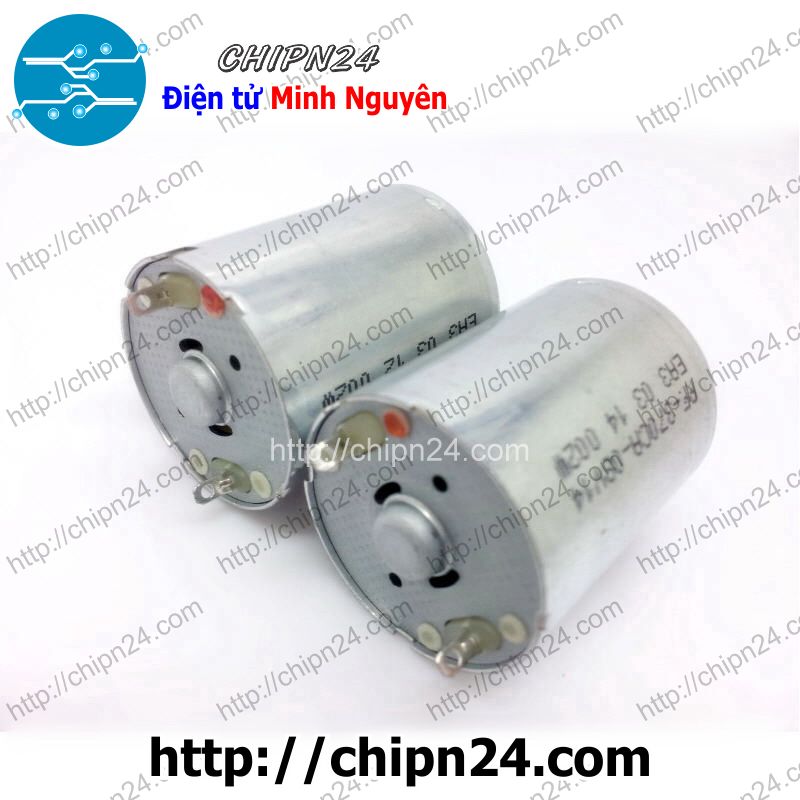 [1 cái] (H139) Động cơ 370 RS370 NHANH trục 2MM