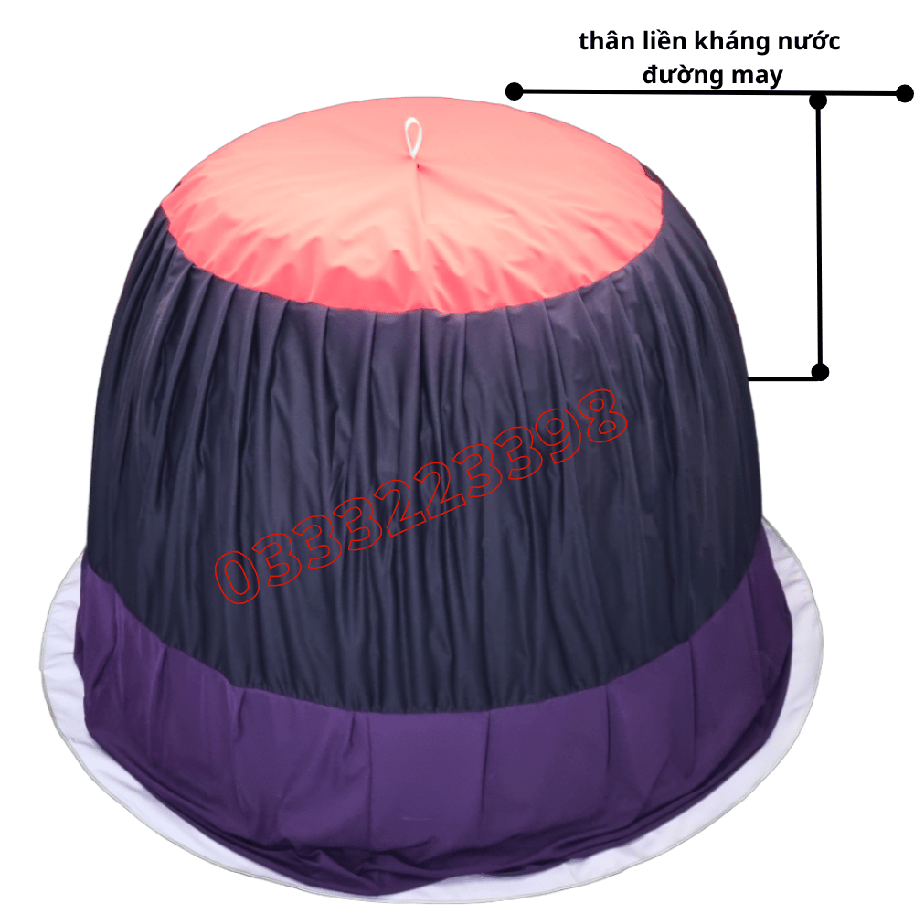 mùng gà chống mưa.