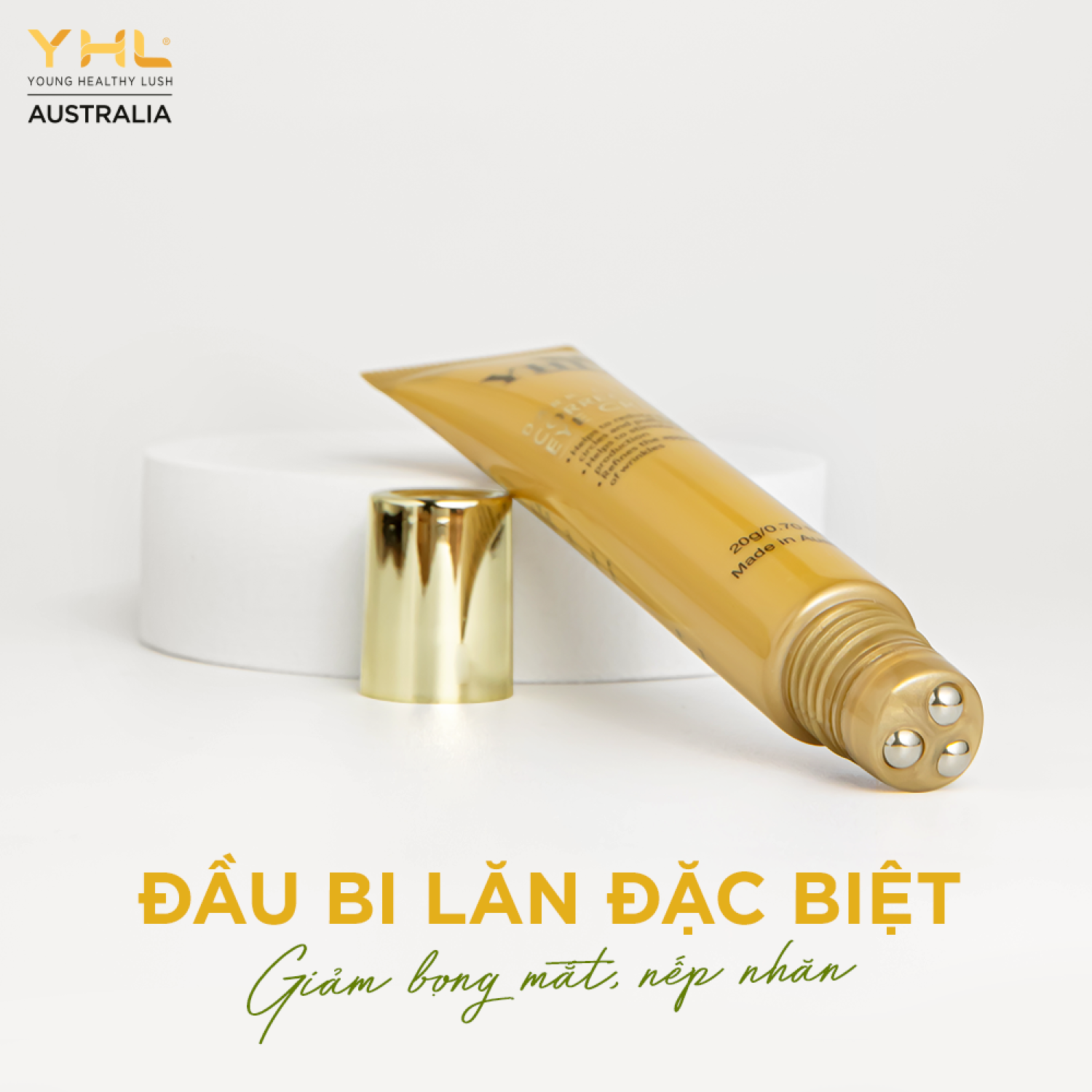 KEM DƯỠNG DA VÙNG MẮT YHL[ CHÍNH HÃNG SX TẠI ÚC]