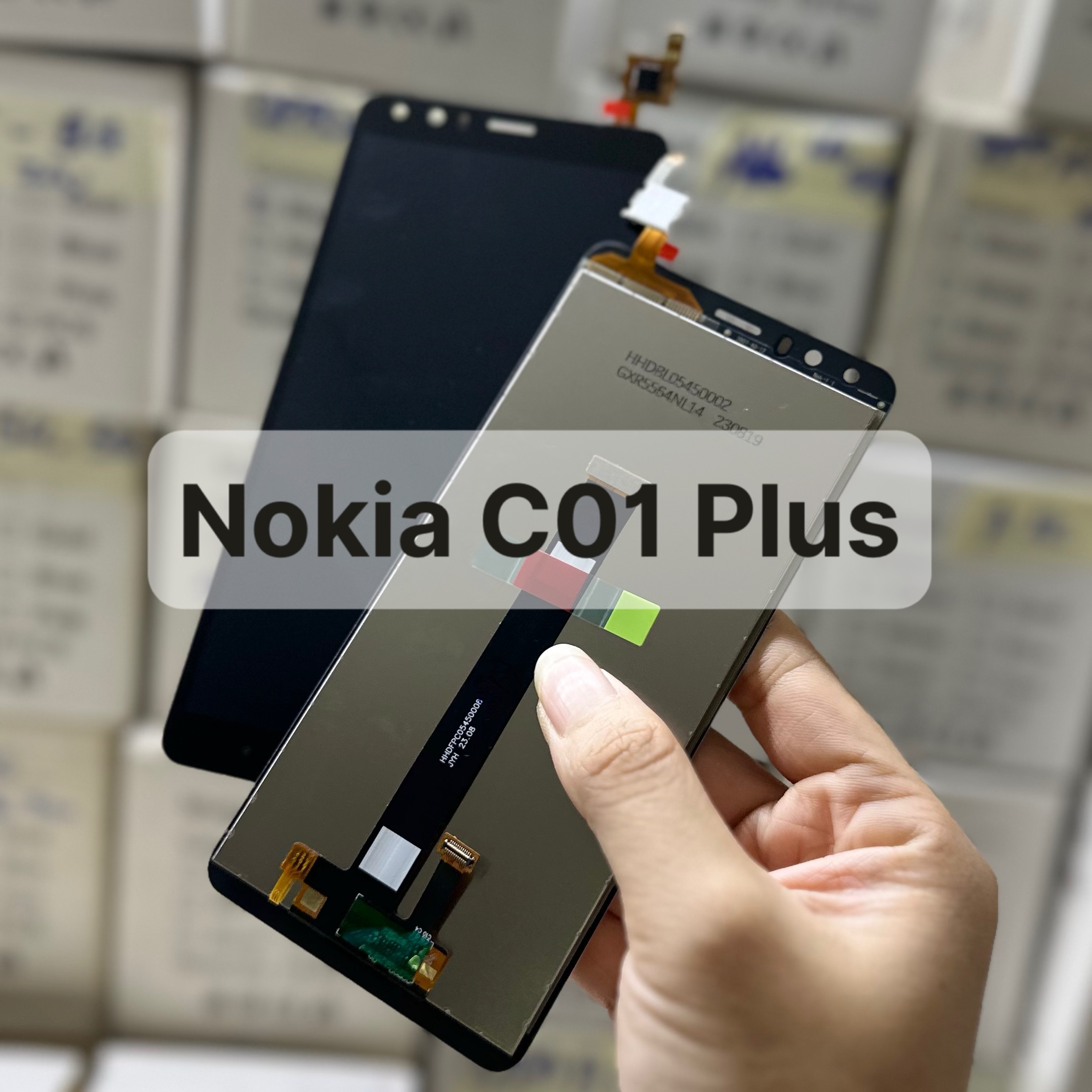 Màn hình nokia c01 plus đen