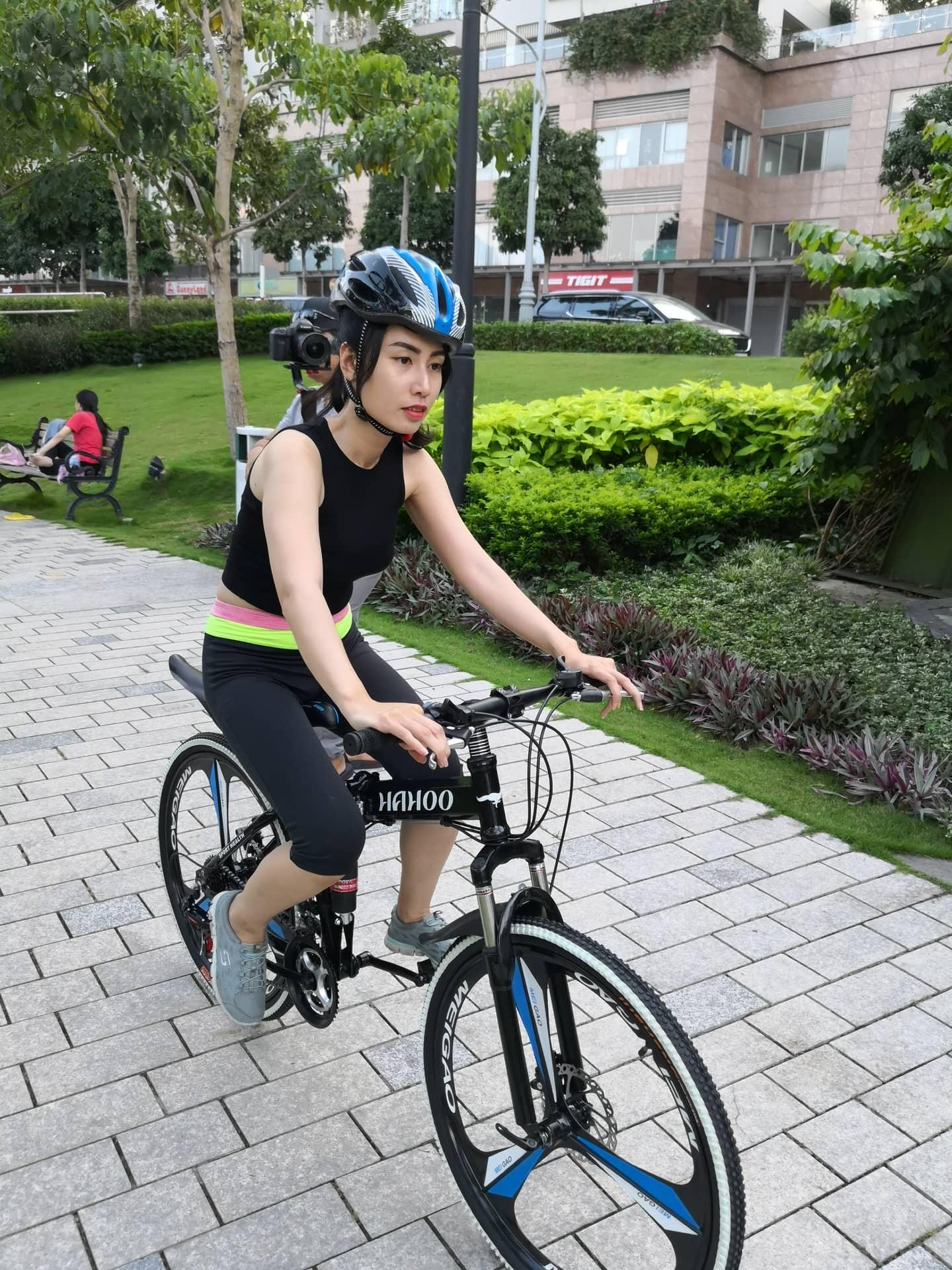 Mua Xe đạp gấp thể thao địa hình HaHoo - Bánh mâm đúc