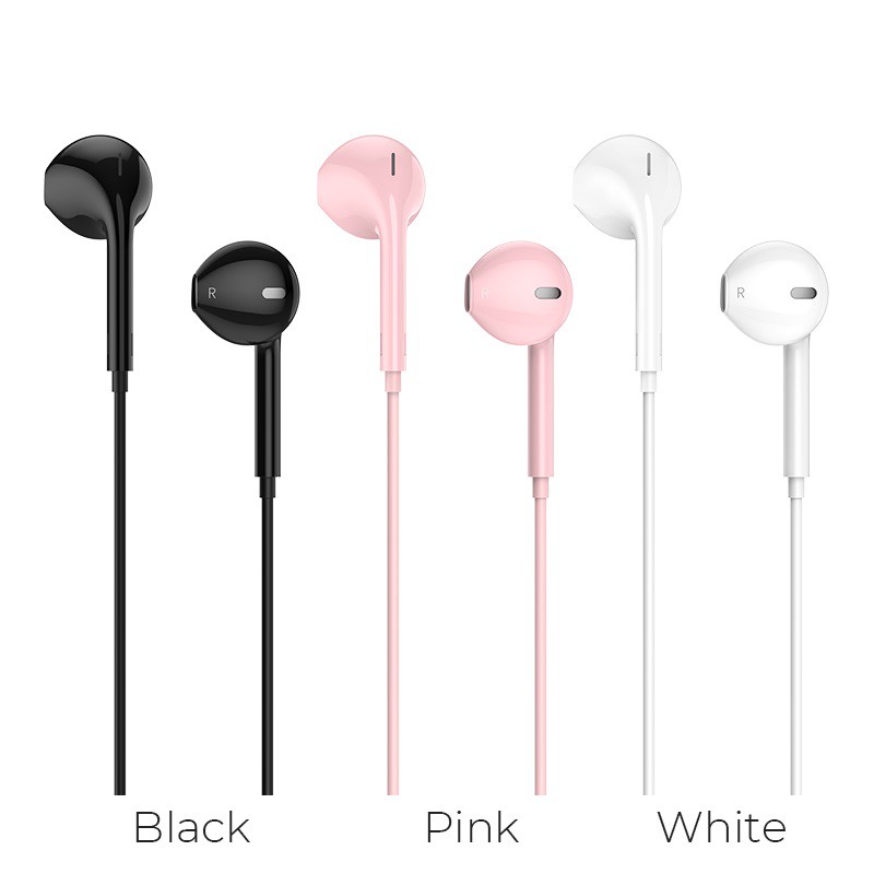 Tai nghe nhét tai Hoco M55 phím điều chỉnh âm lượng kèm mic thoại Jack 3.5mm dành cho Smart phone