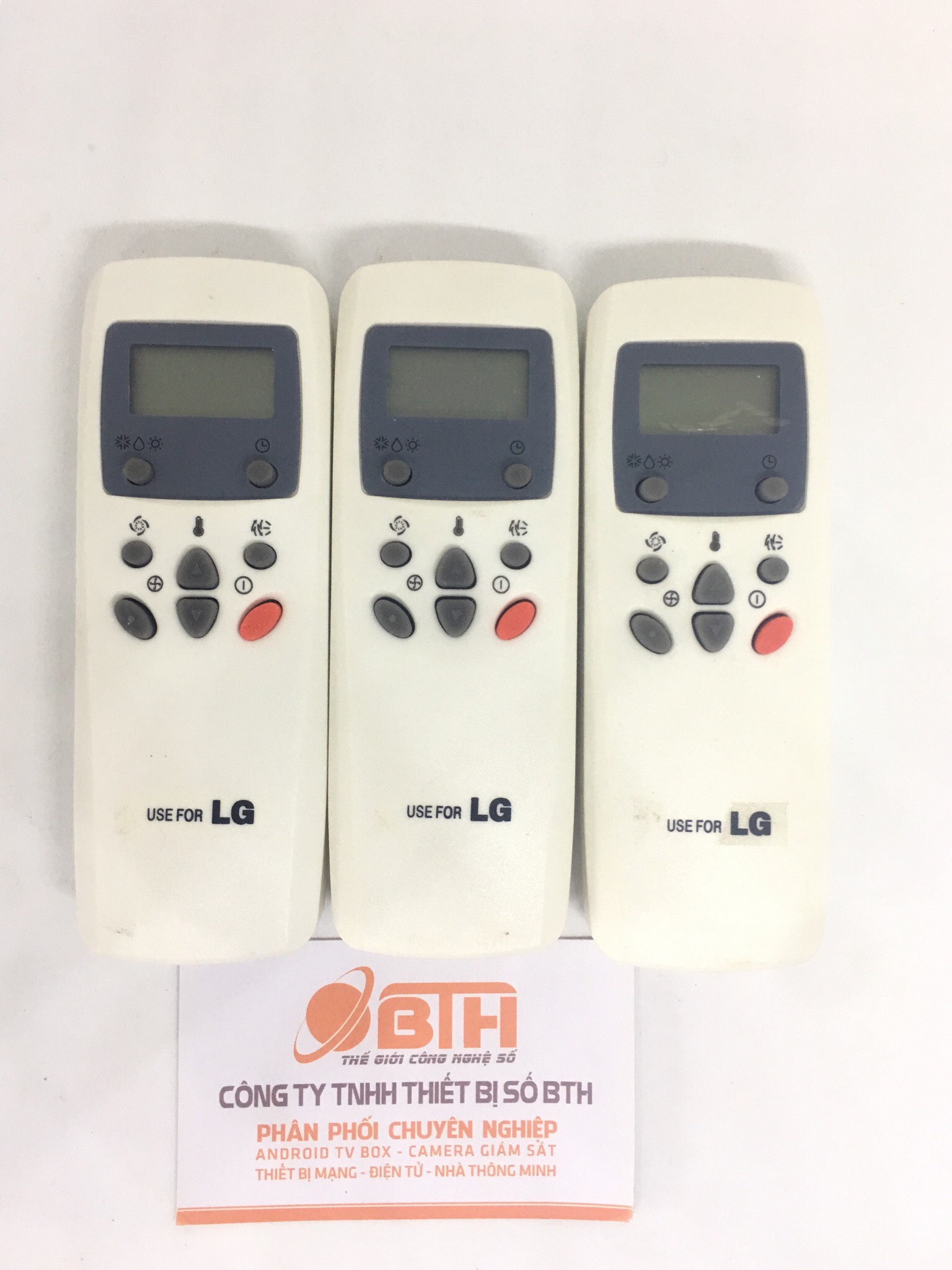 Điều khiển điều hoà LG 1 chiều nút đỏ - LG1 chiều